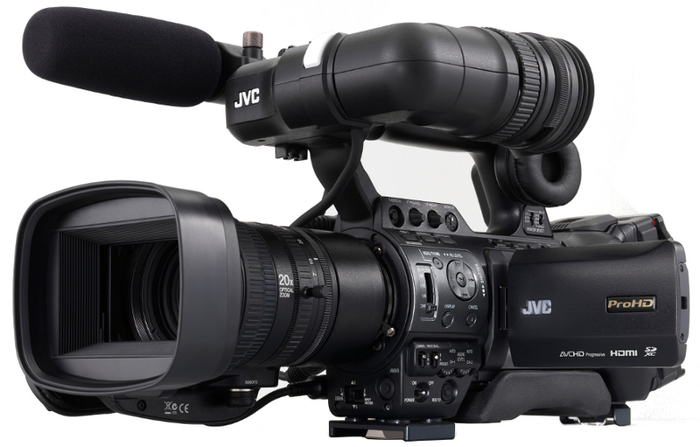 JVC GY-HM890CHU ProHD Compact Shoulder Mount Camera, Body Only