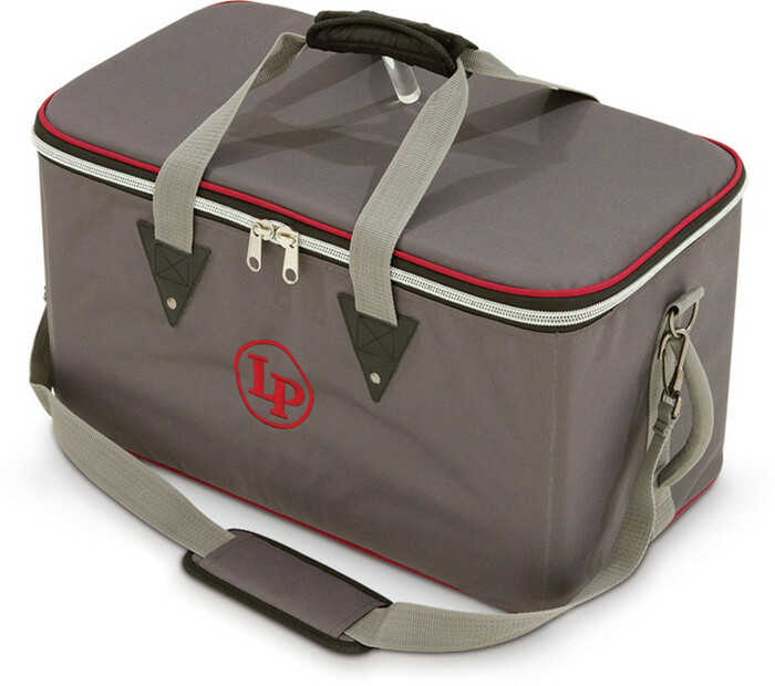 Latin Percussion LP533-UT Ultra-Tek Touring Series Padded Bongo Bag in Gray LP533-UT