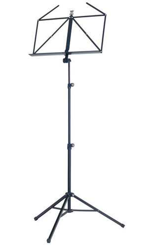 K&M Stands 10065 Topline Music Stand in Black 10065-BLACK