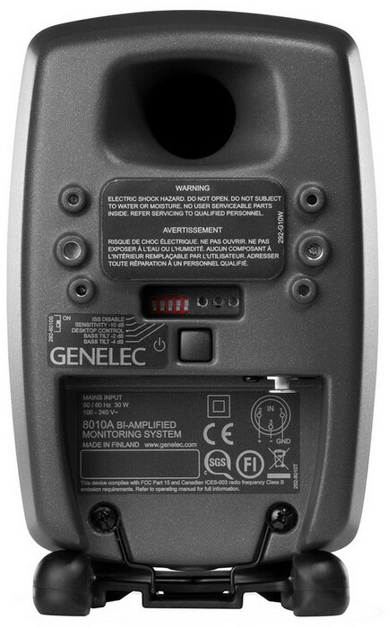 Genelec 8010AP Classic Series Active Studio Monitor With 3" Woofer, Producer Finish