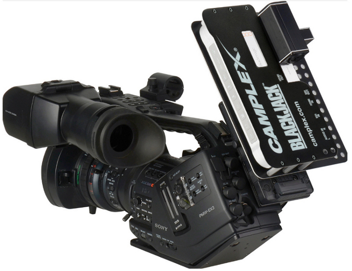 Camplex BLACKJACK-1 Camera Mount Neutrik OpticalCON Interface For Blackmagic ATEM Camera Converter