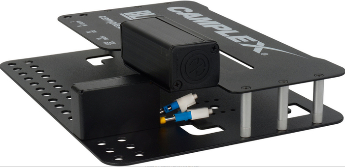Camplex BLACKJACK-1 Camera Mount Neutrik OpticalCON Interface For Blackmagic ATEM Camera Converter