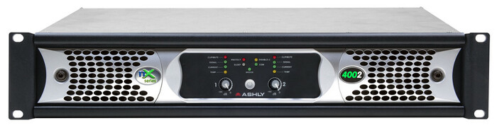 Ashly nXe4002 2-Channel Network Power Amplifier, 400W At 4 Ohms