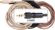 Galaxy Audio CBLSEN Replacement Cable Wired For Sennheiser 1/8"