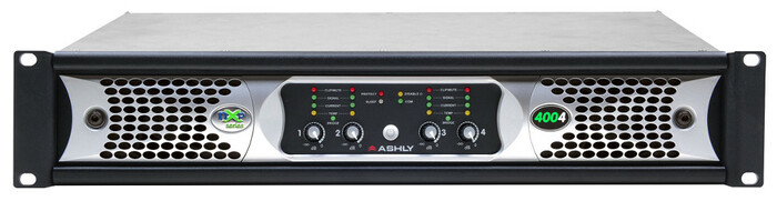 Ashly nXp4004 4-Channel Multi-Mode Power Amplifier With Ethernet And DSP, 400W At 2 Ohms