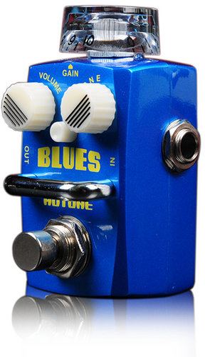 Hotone Nano Blues Skyline Series Dual-Stage Overdrive Pedal SKYLINE-BLUES