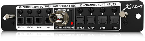 Behringer X-ADAT 32-Ch ADAT I/O Expansion Card for X32 X-ADAT