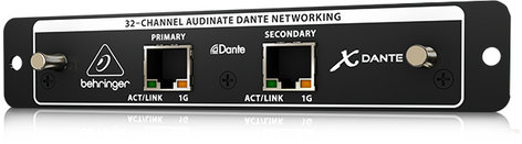 Behringer X-DANTE 32-Ch DANTE I/O Expansion Card for X32 X-DANTE