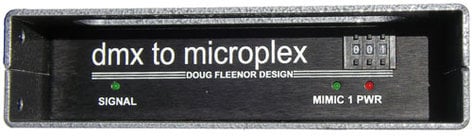 Doug Fleenor Design DMX2MPX DMX To NSI Microplex Converter