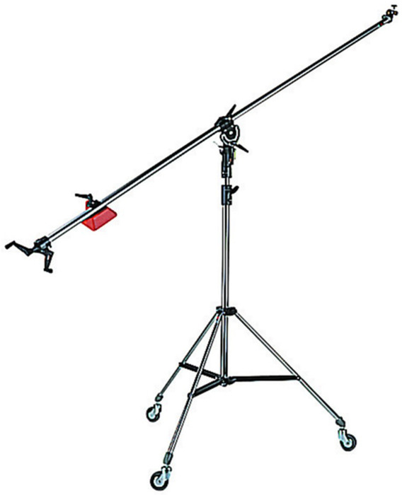 Manfrotto 025BS Super Boom Arm With 008BU Stand, Black