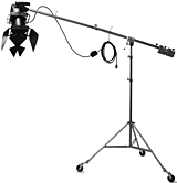 Lowel Light Mfg SP-91 Basic Boom, KSA Stand, KG Grip, Full Pole, 2 Lowel Weights, Lowel Casters, cable Clips SP-91
