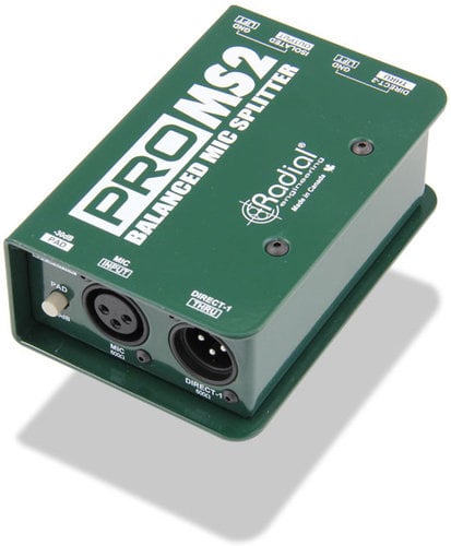 Radial Engineering ProMS2 Passive Microphone Splitter PROMS2