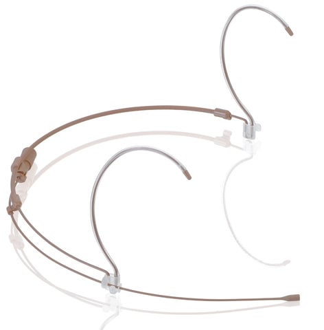 Countryman H6OW6C-SM H6 Omnidirectional Headset with TA5F Coonector for Lectronic Wireless in Cocoa H6OW6C-SM
