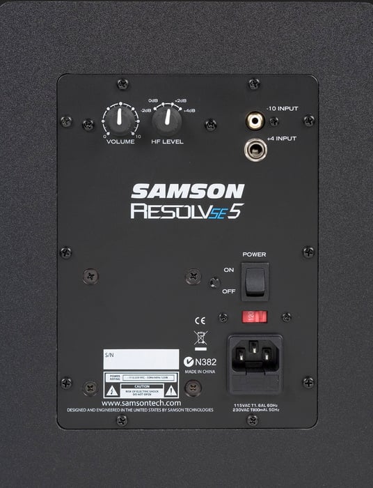 Samson Resolv SE5 MediaOne 5" Active 2-Way Studio Monitor