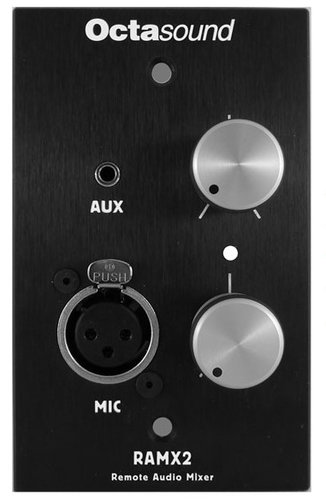 Octasound RAMX2 Dual Channel Remote Mixer RAMX2