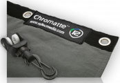 Reflecmedia RM1123DM 16 ft x 13 ft Chromatte Curtain with Medium Dual LightRing Kit RM1123DM