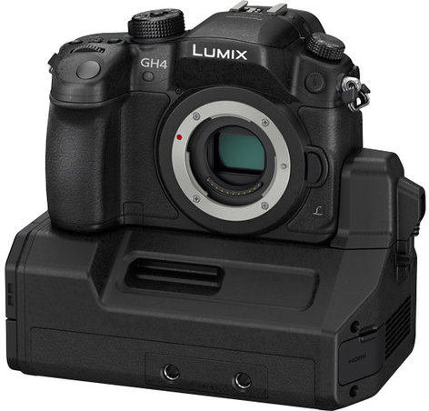 Panasonic DMC-GH4-YAGH LUMIX 16.05 MP 4K DSLR Camera with DMW-YAGH A/V Interface DMC-GH4-YAGH
