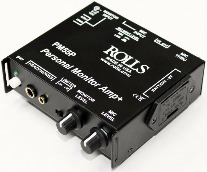 Rolls PM55P Personal Headphone Monitor Amplifier