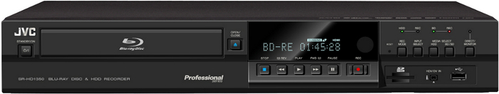 JVC SR-HD1350US Blue-Ray & HDD Recording Combo Deck SRHD1350US