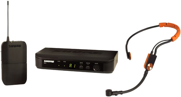 Shure BLX14/SM31-J10 BLX Series Single-Channel Wireless Mic System With SM31FH Headset, J10 Band (584-608MHz)