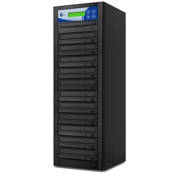 EZ Dupe GP11TDVDB Gold Premier Professional 11 Copy DVD/CD Duplicator GP11TDVDB