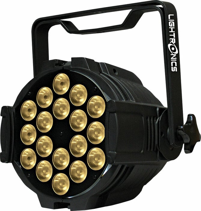 Lightronics Inc. FXLD618C2I4 18 x 6W Amber White LED Par, 45 Deg FXLD618C2I4