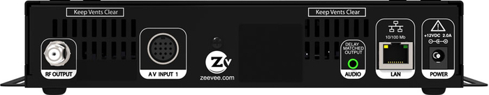 ZeeVee ZvPRO 610 Single Channel Component VGA In QAM Out Encoder/Modulator
