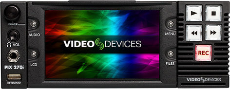 Video Devices PIX 270i Network-Connected Video Recorder with Multi-Unit Frame Sync, MADI, & Dante PIX270I