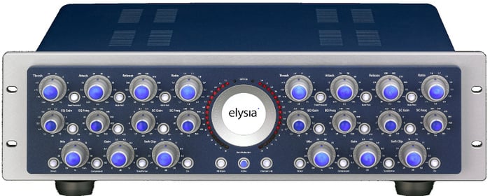 Elysia ALPHA-COMPRESSOR Alpha Compressor 2 Channel Analog Compressor