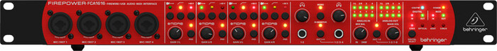 Behringer Firepower FCA1616 16x16 24-Bit/96kHz FireWire/USB Audio/MIDI Interface FCA1616
