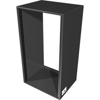 Grundorf Corp RSB-20SB 20RU Studio Series Rack Shell in Black RSB-20SB