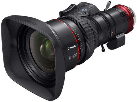 Canon 9785B002 CN7x17 KAS S Cine-Servo 17-120mm T2.95 Lens, PL Mount 9785B002