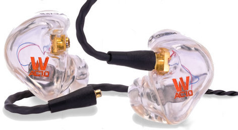 Westone AC10 Clear Custom-Fit In-Ear Monitor with Dual-Balanced Armature Drivers AC10-WESTONE