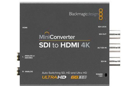 Blackmagic Design CONVMBSH4K SDI to HDMI 4K Mini Converter CONVMBSH4K