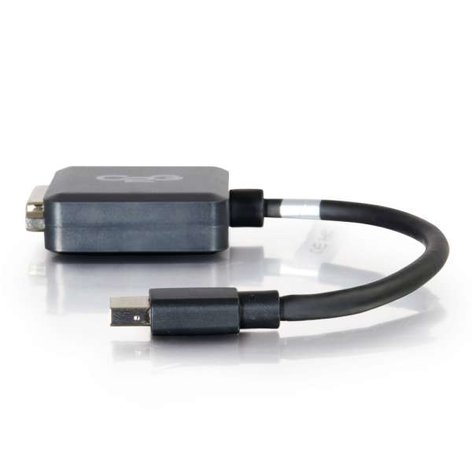 Cables To Go 54311 8in Mini DisplayPort Male To Single Link DVI-D Female Adapter Converter In Black