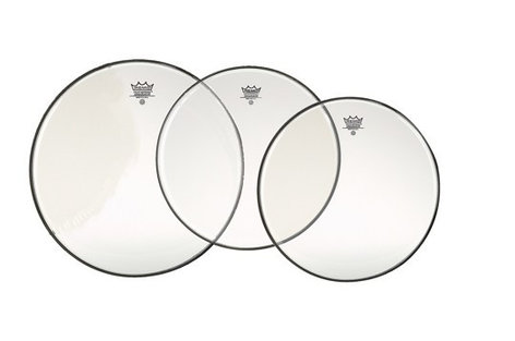 Remo PP-0970-BE Clear Emperor Standard Drumhead Pack: 12",13",16" PP-0970-BE