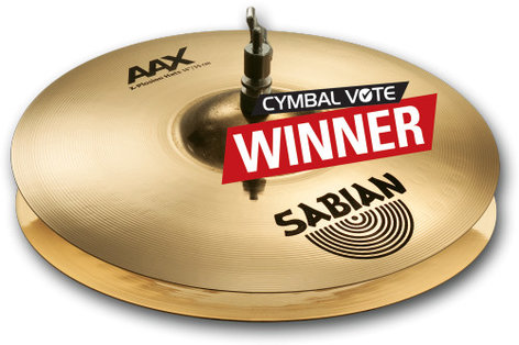 Sabian 2140287XB 14" AAX XPlosion Hi-Hats In Brilliant Finish