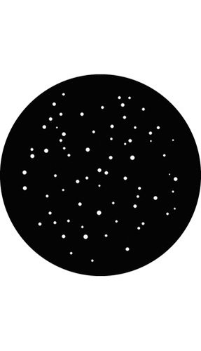 GAM G231 "Realistic Stars" Pattern Gobo