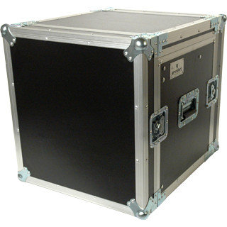Grundorf Corp PRO-TR1418C Pro Series Top Load Rack Case with Casters, 10RU Ratchet Top, 14RU Bottom PRO-TR1418C