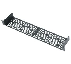 Middle Atlantic Products UMS1-3.5 1 RU 3.5" D Universal Rack Shelf with 3 Partial Blank Panels and Hardware UMS1-3.5