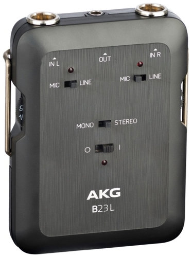 AKG B23 L Battery-Operated Phantom Power Supply for AKG MicroMic Series B23L