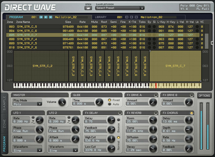 Image Line IL-DIRECTWAVE DirectWave Sampler Software Virtual Instrument