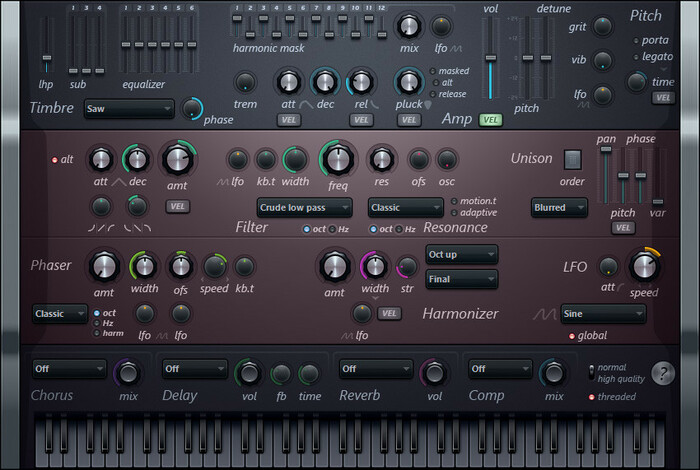 Image Line IL-HARMLESS Harmless Additive Synthesizer Software Virtual Instrument