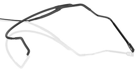 Countryman MHCW5HH05B-L4 ISOMAX Headset Microphone for Lectrosonics UM and LM Series Wireless, Black MHCW5HH05B-L4