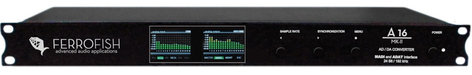 Ferrofish A16 MK-II 16 Channel AD/DA Converter with MADI and ADAT I/O A16-MKII