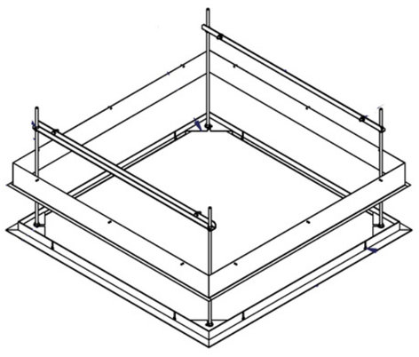Draper Shade and Screen 300264 SLX Ceiling Trim Kit 300264