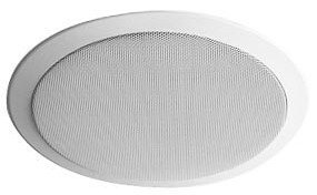 OWI Incorporated IC570V10 Full Range 70V 5.25" 10 Watt Ceiling Speaker with Grill, White IC5-70V10