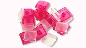 PI Engineering, Inc. XK-A-004RE-R 10-Pack of Keycaps in Red XK-A-004RE-R