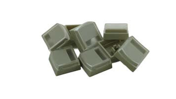 PI Engineering XK-A-106-R 8-Pack Of Replacement Keycaps In Beige