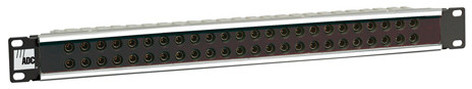 ADC PPE1232-MVJT-BK 1RU 2x32 Midsize HD Normalled Video Jackfield Terminating in Black PPE1232-MVJT-BK